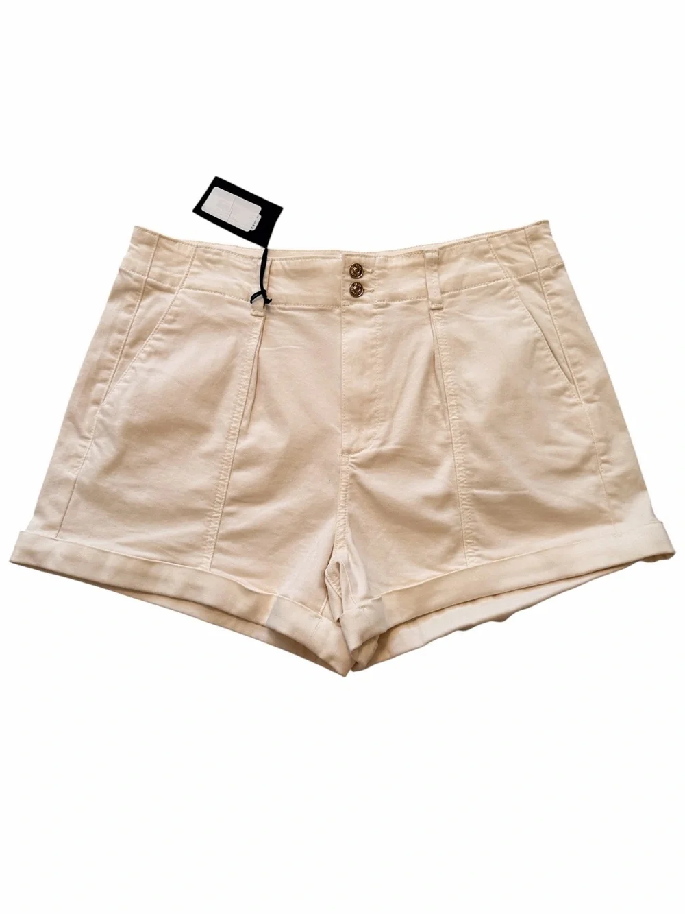 Paige Quartz Sand(Cream) Olivia Short 31